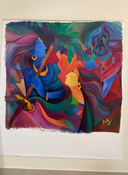 Shree Keshava (4ft x 4ft)