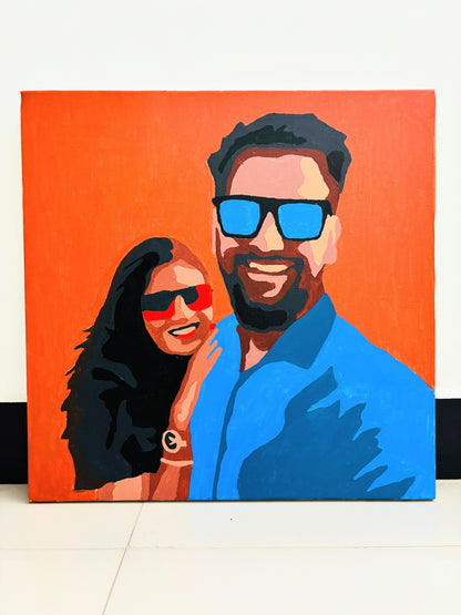 DIY Portrait Kit - A2 Couple Portrait