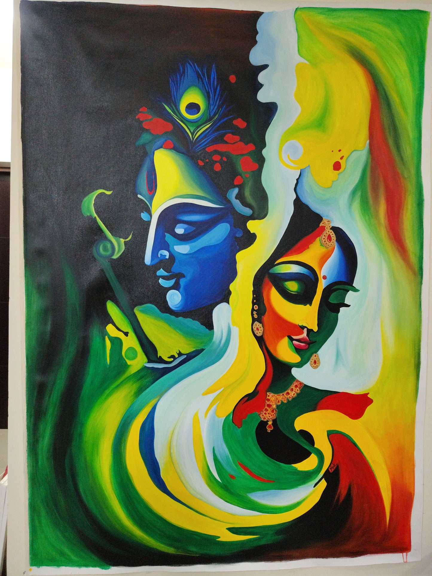 Radhe Shyam (7ft x 5ft)
