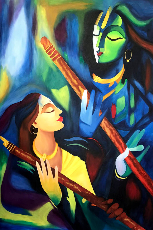 Radha Krishna 6 ft × 4 ft