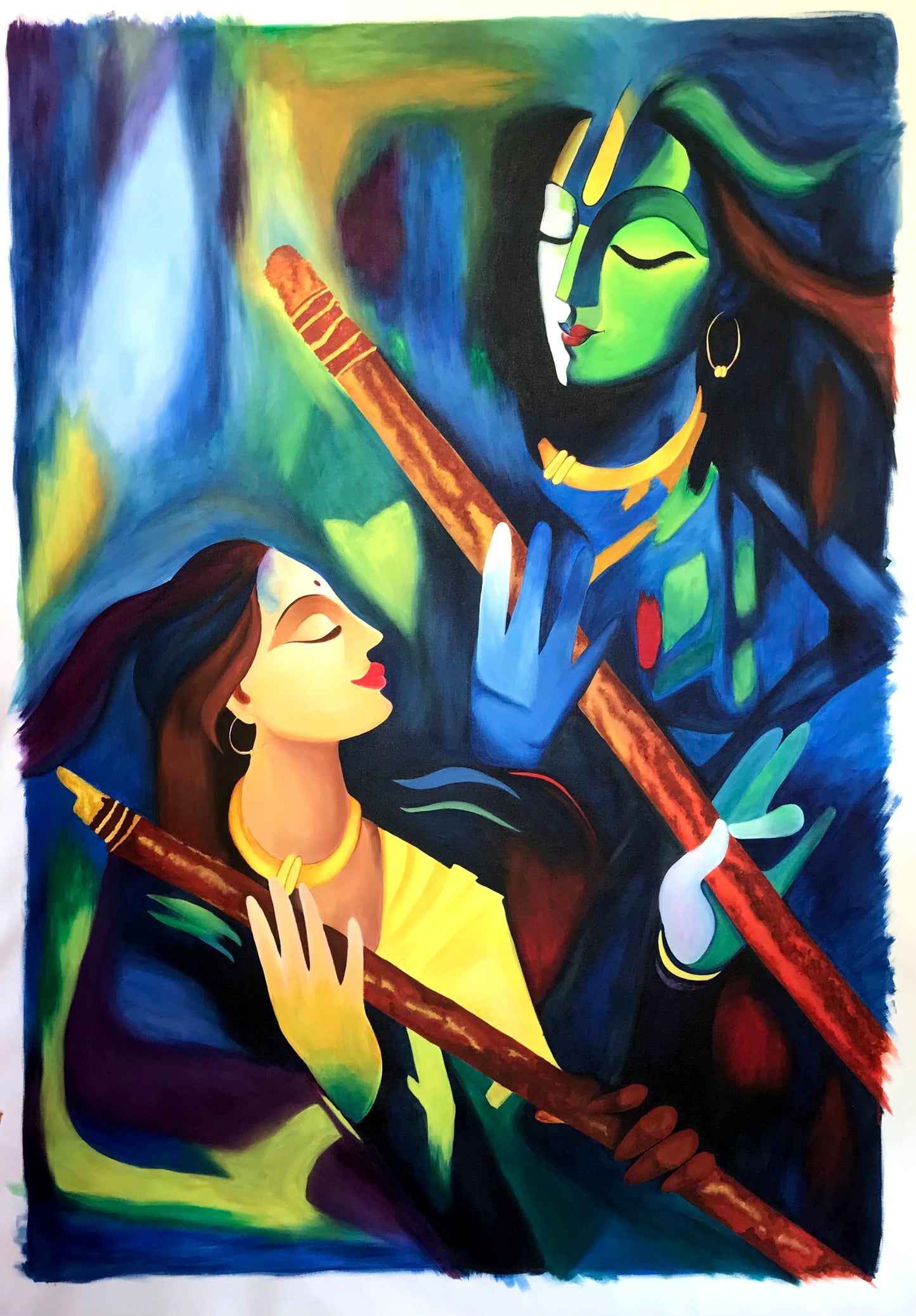 Radha Krishna 6 ft × 4 ft