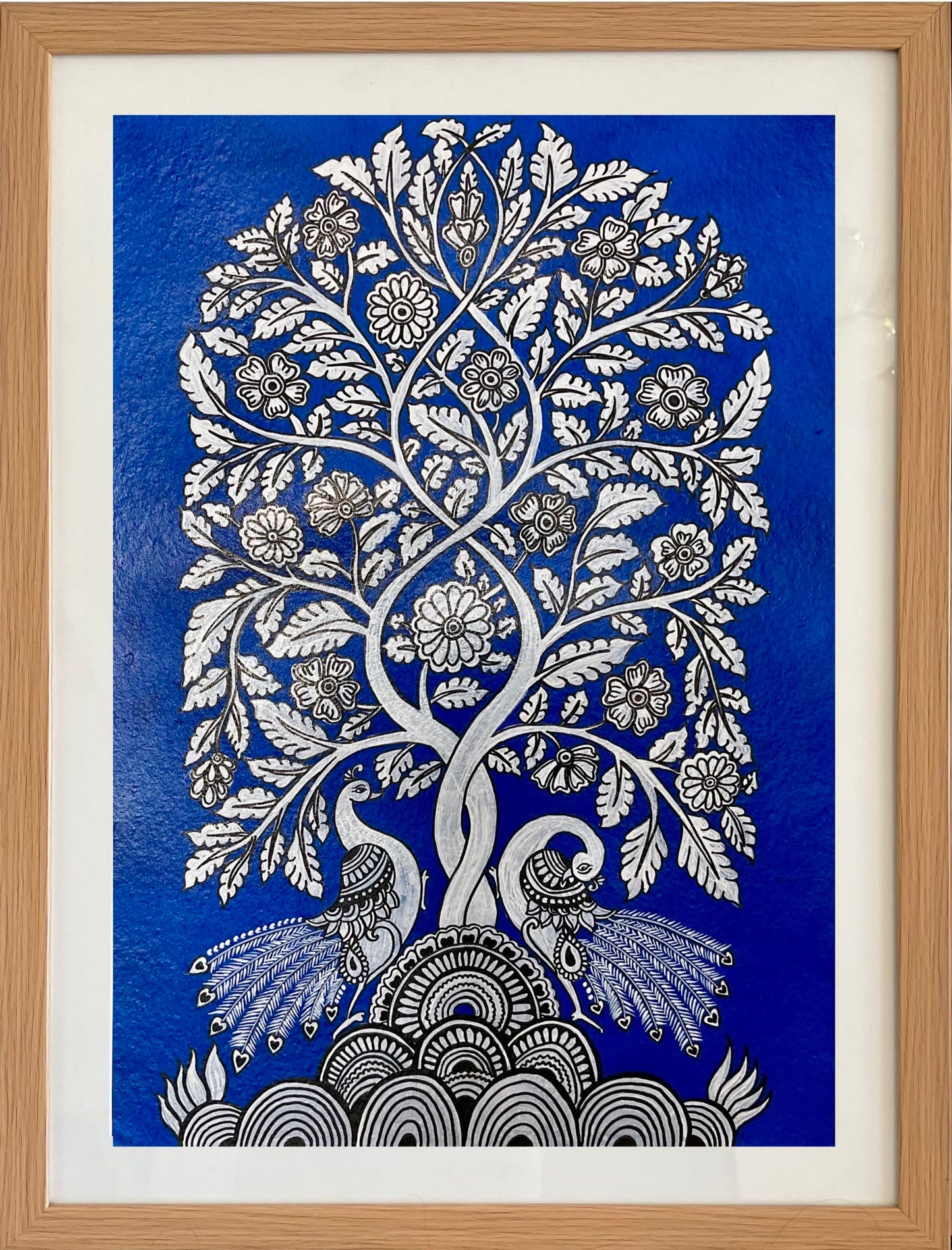 Title: Tree of Life – Twin Peacocks