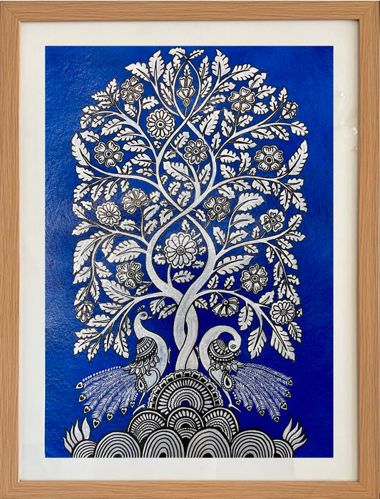Title: Tree of Life – Twin Peacocks