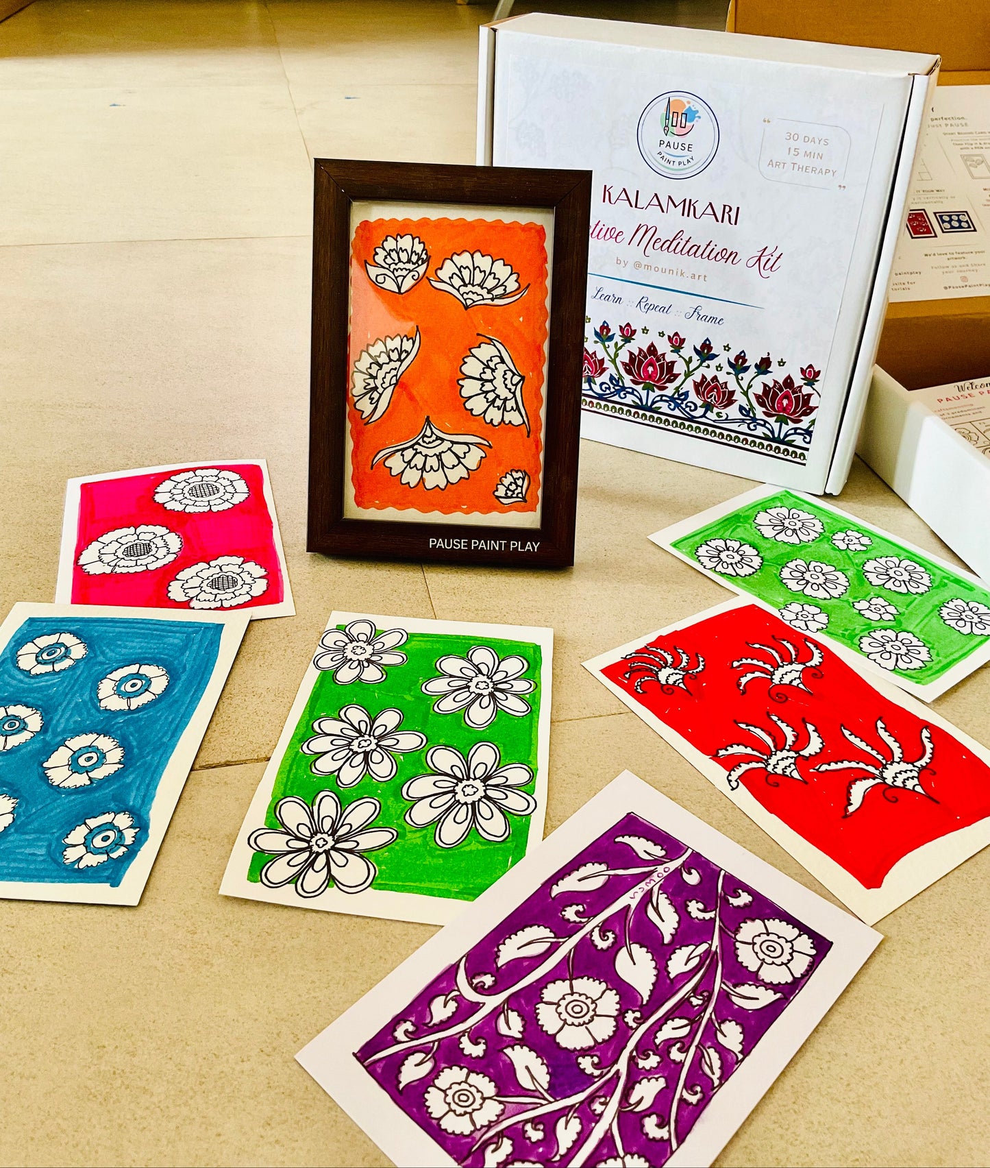 Kalamkari Active Meditation Kit