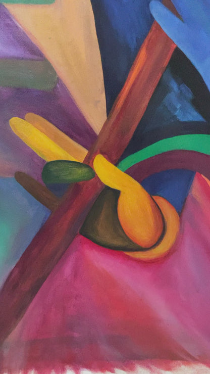 Shree Keshava (4ft x 4ft)