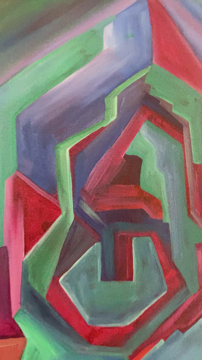 Shree Keshava (4ft x 4ft)