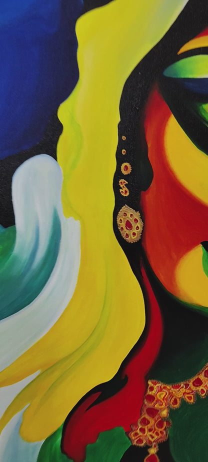 Radhe Shyam (7ft x 5ft)