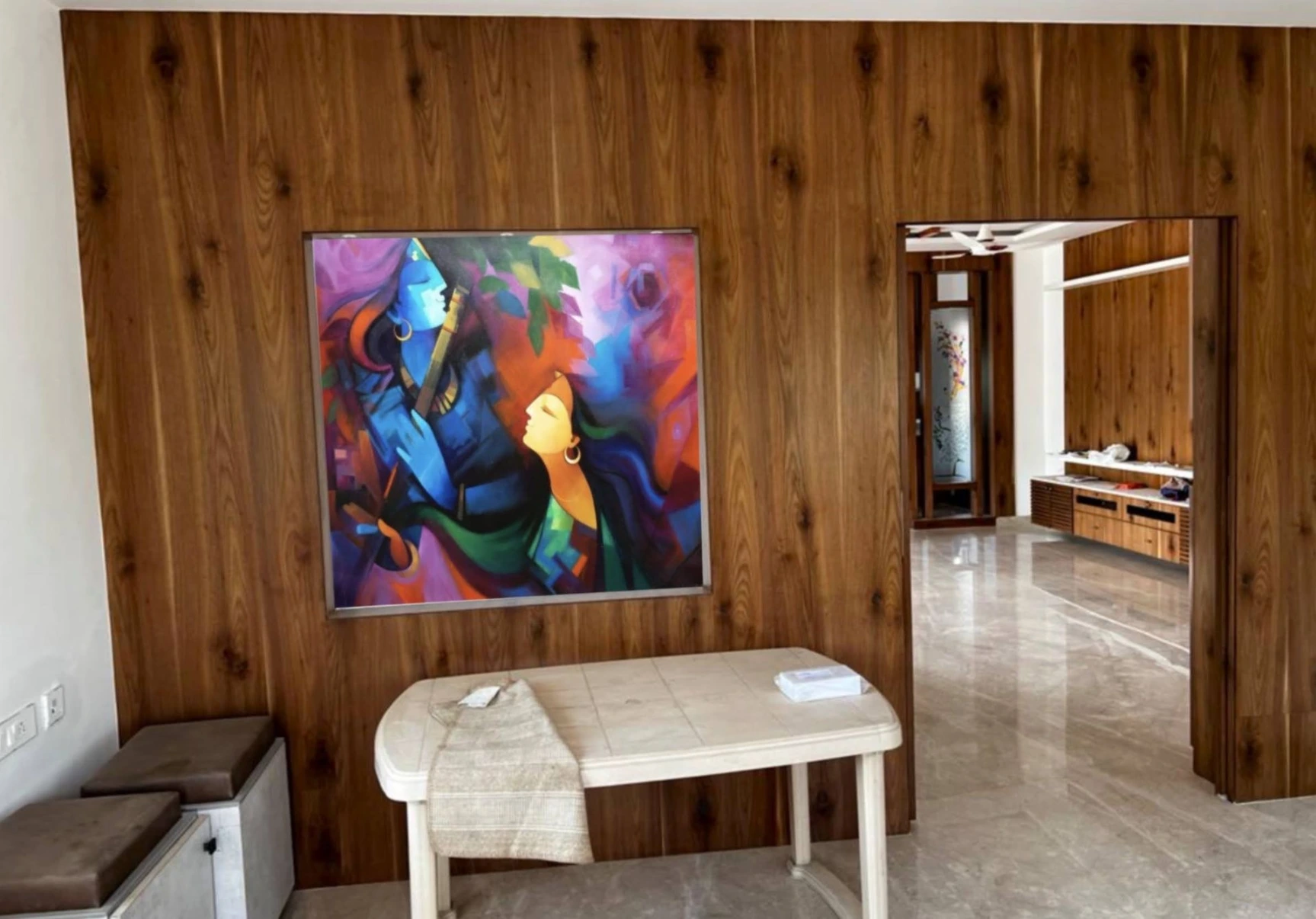 Radha Krishna 1 Original Acrylic Painting