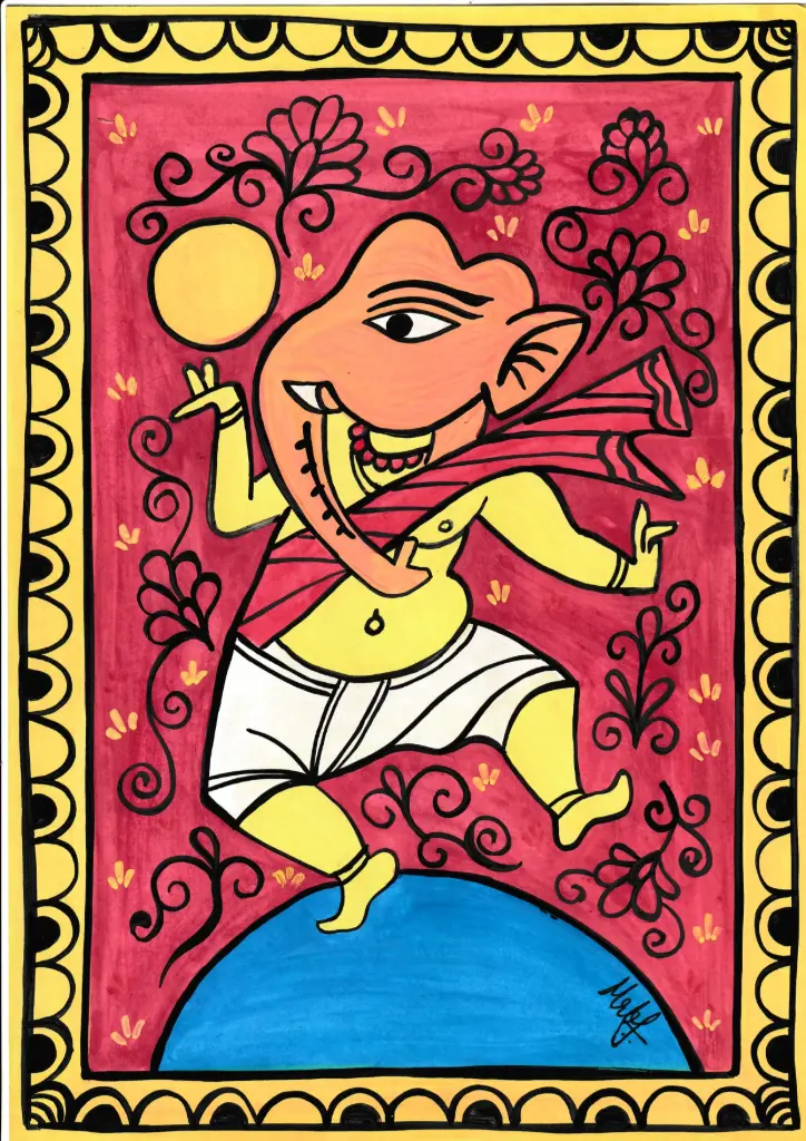 Ganesha And the Moon