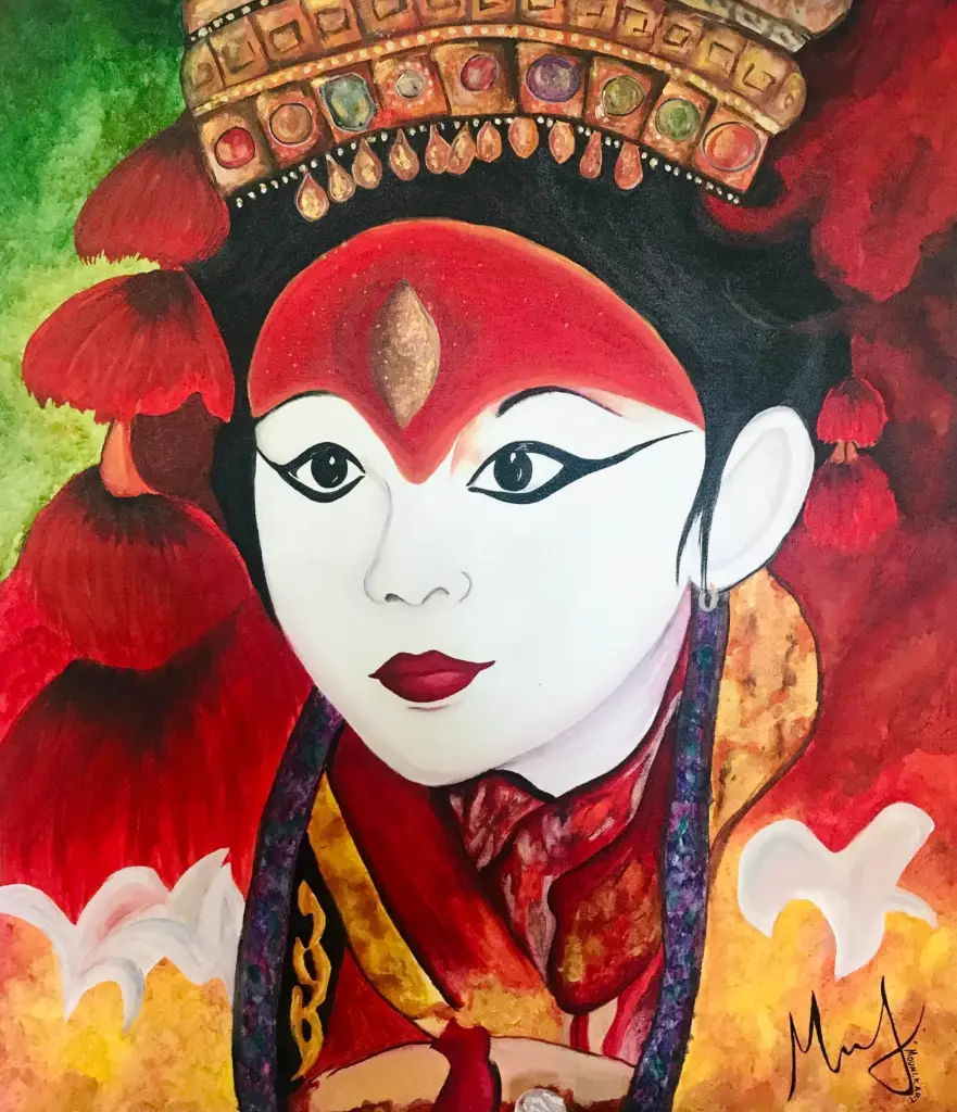 Kumari (4ft x 4ft)