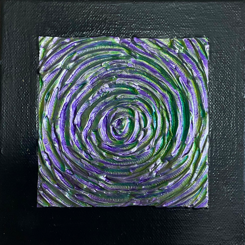 Colourful chaos 14 ( 6"x 6" )