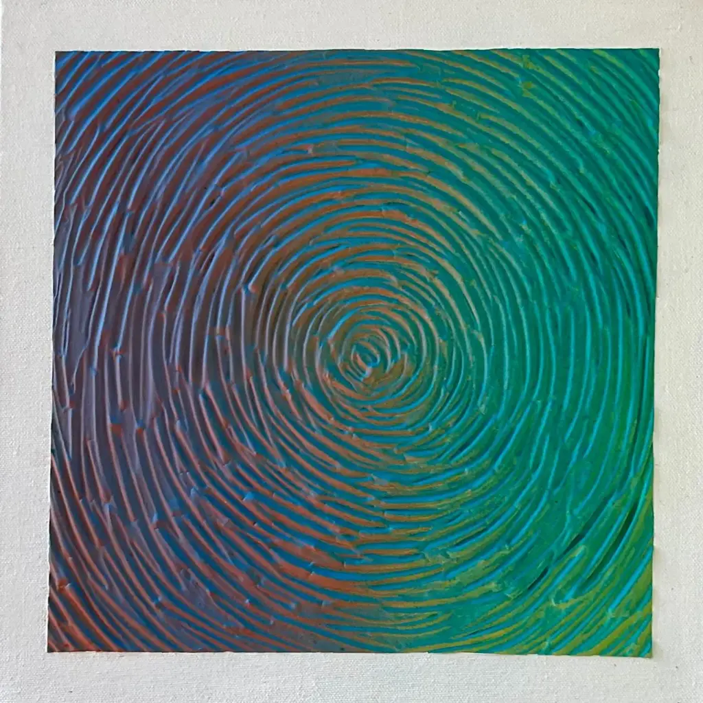 Celestial Ripple (12" x 12")