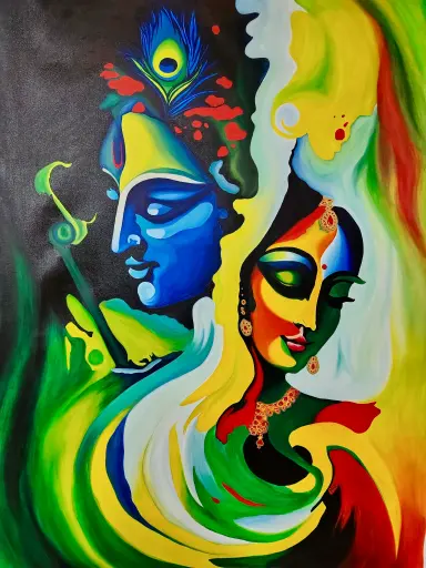 Radhe Shyam (7ft x 5ft)