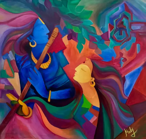 Shree Keshava (4ft x 4ft)