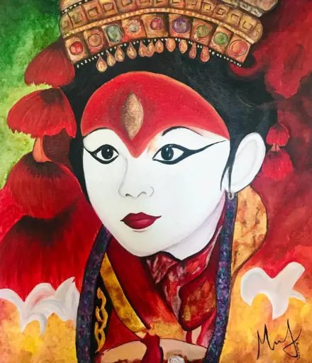 Kumari (4ft x 4ft)
