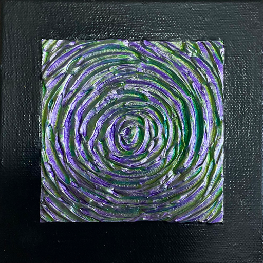 Colourful chaos 14 ( 6"x 6" )